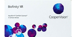 Biofinity XR 3 шт. | контактные линзы на месяц Cooper Vision Biofinity XR 3 шт. | контактные линзы на месяц Cooper Vision