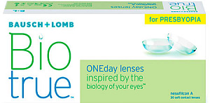 BioTrue ONEday for Presbyopia | мультифокальные контактные линзы Bausch+Lomb BioTrue ONEday for Presbyopia | мультифокальные контактные линзы Bausch+Lomb