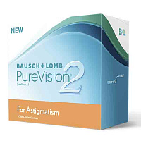PureVision 2 for Astigmatism 3 шт. | торические контактные линзы Bausch+Lomb PureVision 2 for Astigmatism 3 шт. | торические контактные линзы Bausch+Lomb