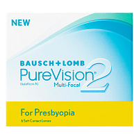 PureVision 2 for Presbyopia 6 шт. | мультифокальные контактные линзы Bausch+Lomb PureVision 2 for Presbyopia 6 шт. | мультифокальные контактные линзы Bausch+Lomb