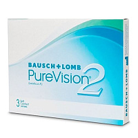 Pure Vision 2 | 3 шт. |контактные линзы на месяц Bausch+Lomb Pure Vision 2 | 3 шт. |контактные линзы на месяц Bausch+Lomb