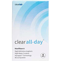 Clear All-day | контактные линзы на месяц Clearlab Clear All-day | контактные линзы на месяц Clearlab