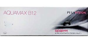 Aquamax B12 10 шт.| однодневные контактные линзы Pegavision Aquamax B12 10 шт.| однодневные контактные линзы Pegavision
