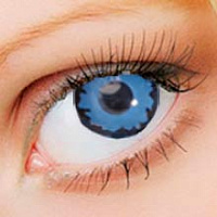 Blue Angelic Crazy линзы карнавальные Blue Angelic Crazy линзы карнавальные
