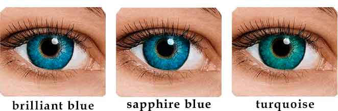OkVision Fusion Colors Brilliant-Blue, Sapphire Blue, Turquoise OkVision Fusion Colors Brilliant-Blue, Sapphire Blue, Turquoise