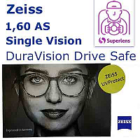 ZEISS Single Vision AS 1.6 DuraVision Drive Safe очковые линзы ZEISS Single Vision AS 1.6 DuraVision Drive Safe очковые линзы