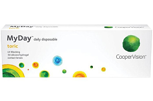 MyDay daily disposable toric 30 шт. | однодневные контактные линзы Cooper Vision MyDay daily disposable toric 30 шт. | однодневные контактные линзы Cooper Vision