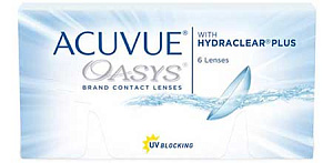 Acuvue Oasys with Hydraclear Plus 6 шт.| двухнедельные контактные линзы Johnson & Johnson Acuvue Oasys with Hydraclear Plus 6 шт.| двухнедельные контактные линзы Johnson & Johnson