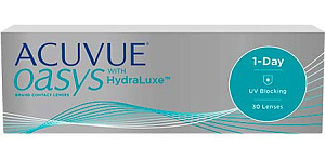 Acuvue Oasys 1-Day with Hydraluxe 30 шт.| однодневные контактные линзы | Johnson & Johnson Acuvue Oasys 1-Day with Hydraluxe 30 шт.| однодневные контактные линзы | Johnson & Johnson