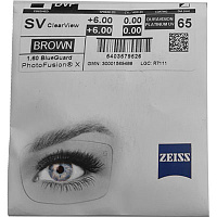 ZEISS Single Vision ClearView 1.6 PhotoFusion X DuraVision Platinum UV очковые линзы ZEISS Single Vision ClearView 1.6 PhotoFusion X DuraVision Platinum UV очковые линзы
