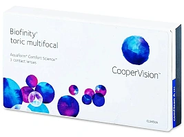 Контактные линзы Biofinity Toric Multifocal 3 шт. Контактные линзы Biofinity Toric Multifocal 3 шт.