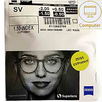 ZEISS Single Vision 1.5 DuraVision Blue Protect очковые линзы ZEISS Single Vision 1.5 DuraVision Blue Protect очковые линзы